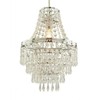 HOMION Chandelier Style Ceiling Light Shade Droplet Pendant Acrylic Crystal