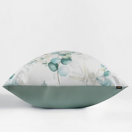 MILDLY Lilio Cushion Cover 40 x 80 cm Cotton Plant Pattern