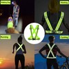 Oeyliz Reflective Vest for Men Women Running 2Pack Reflective Safety