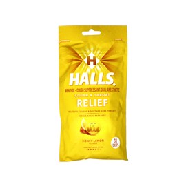 Halls Cough Suppressant/Oral Anesthetic Drops 30 ct