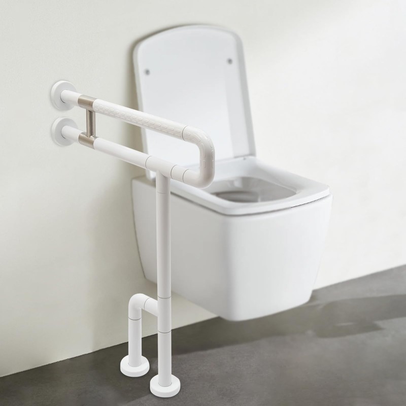 CNCEST Toilet Grab Bar,Safety Handrails Handicap for Elderly Bathroom Hand