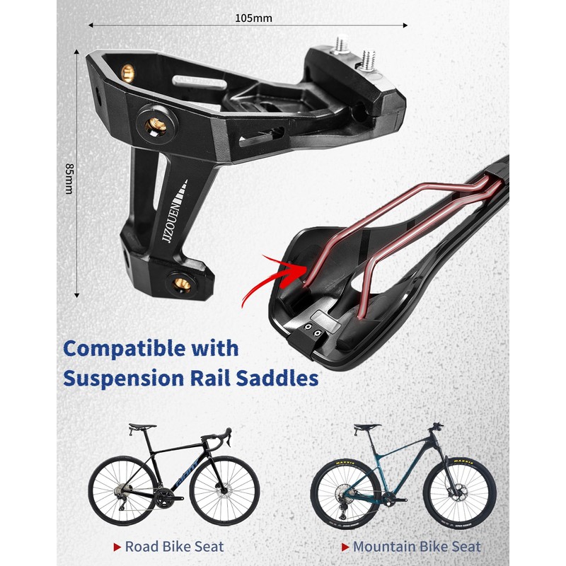 Bike Water Bottle Cages Saddle Mount Adapter - Water Bottle