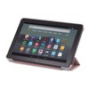 Nupro Tri-fold Standing Case for Fire HD 8 Tablet, Plum