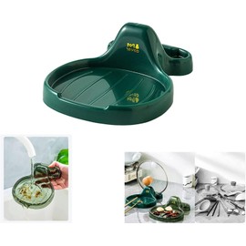 Estante para espátulas de cocina, cuchara multifunción de cocina, soporte para cuchara/resto para estufa, soporte de cuchara de plástico de grado alimenticio, versátil para tapa de olla, qzjijosen