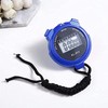 Digital Handheld Sports Stopwatch, Outdoor Multi-Function Digital Timer, Split/single Lap