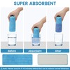 6 Pack Reusable Microfiber Mop Pads Compatible with Swiffer PowerMop,