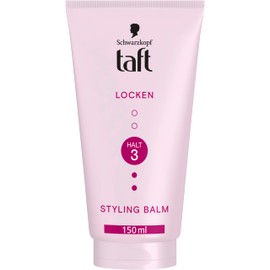 Schwarzkopf Taft Balm Curl Styling (150 ml), Hair Styling Balm for Curly Hair, Gentle on Hair and Scalp, Vegan Styling Hair Balm