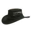 Australian Style Leather Hat for Men and Women with Mesh