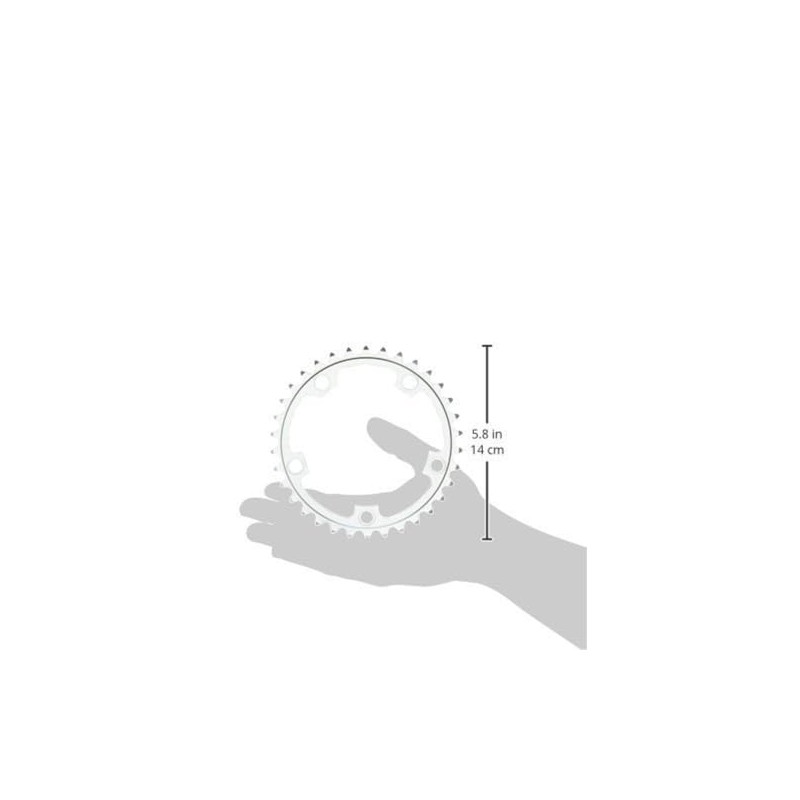 Stronglight 5-Arm/110PCD Chain Ring - Silver, 48 T