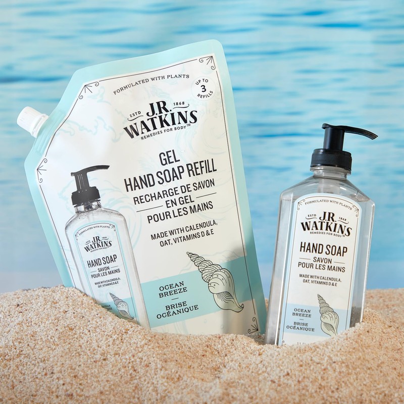 Hand Soap Gel Ocean Breeze 34floz Refill