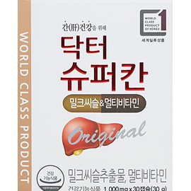 Dr. Superkan Milk Thistle Multivitamin 4 months supply / 닥터슈퍼칸 밀크씨슬 멀티비타민 4개월분