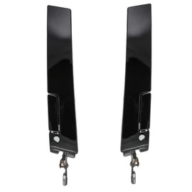 TRQ Left and Right Exterior Door Handle Set Drivers Side Compatible with 1988-1997 Oldsmobile Cutlass Supreme