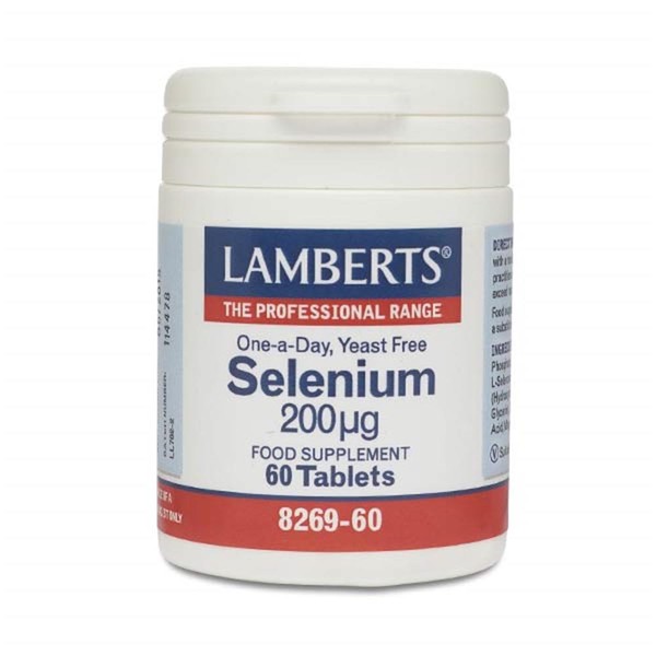 Lamberts Selenium 200mcg 60 Tabs