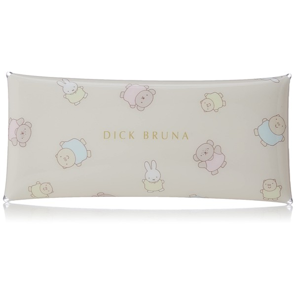 Miffy miffy0072 Pencil Case, Pencil Case, Small Items, Clear Multi