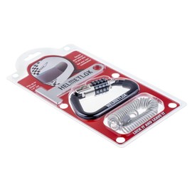 Helmet Lok HL-4437 Helmet Lock with Combination Lock and Cable