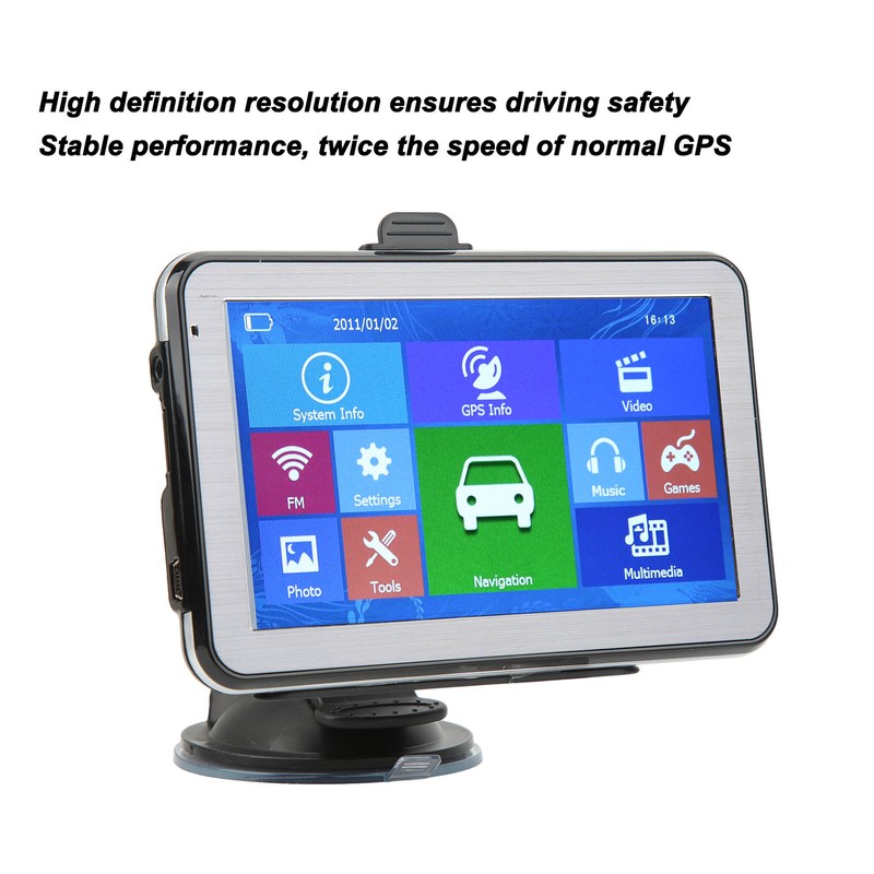 GPS Navigator 5 In Touch Screen 256MB 8G 3D 2D