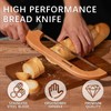 Magiware Sourdough Bread Knife, Sharp Bread Slicer for Homemade Bread,