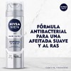 NIVEA MEN Espuma para Afeitar Silver Protect (200 ml) Antibacterial