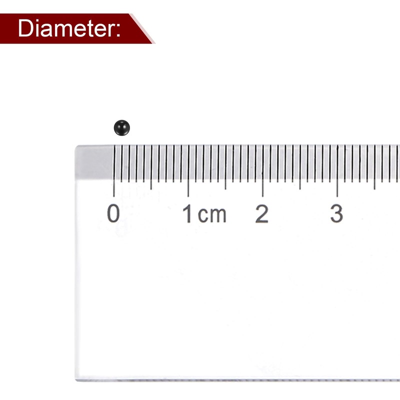 sourcing map 60pcs Silicon Nitride Balls 2mm Diameter G5 Precision
