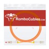 RamboCables 50ft(16m) LC LC OM2 Fiber Patch Cables MMF Multimode,