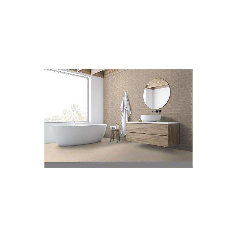 3x6 Heathland White Rock HL01 Ceramic Wall Tile (8)