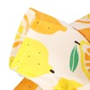 Dog Summer Shirts Lemon Print Breathable Cool Hawaiian Dog Shirts