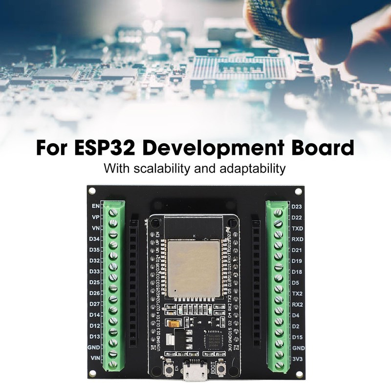 For ESP32 Development Board 30Pin 2.4GHz WiFi Bluetooth Expansion Module