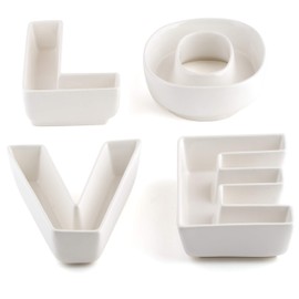 Weddingstar"LOVE" Plates Set