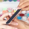 15pcs Nail Files 100/180 grit,Double-Sided Emery Board Professional Nail Styling