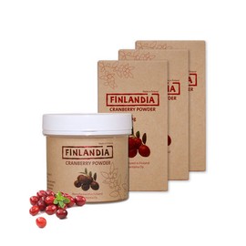 Days On [Finlandia] Value Set Cranberry Powder 1 Container + 3 Refill Containers 50g x 4 / [핀란디아]실속셋트 크랜베리 파우더 1통+리필 3통 50g x 4
