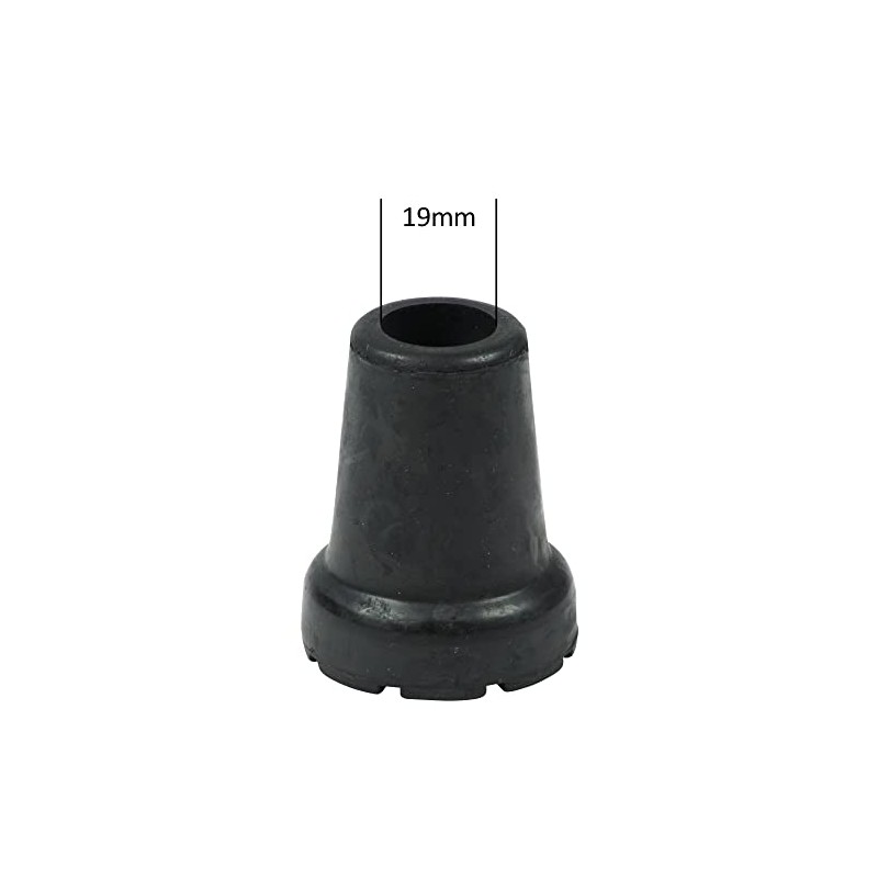 Qty: 10x 19mm (3/4") Shock and Impact Absorbing Rubber Ferrules,