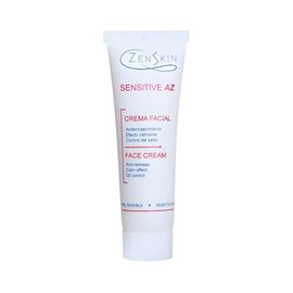 Zenskin Crema Facial Sensitive AZ 30 ml para Piel Sensible | Hidratante Calmante Reduce Enrojecimiento