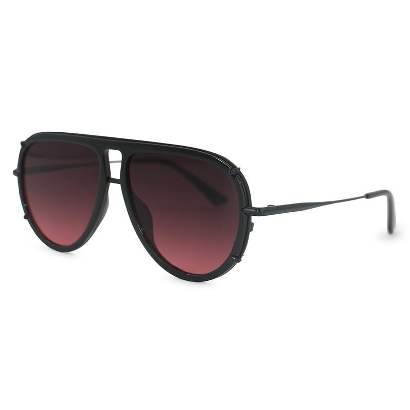 Ivy Luxe Ruby Aviator Sunglasses (by TopFoxx)