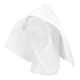 Boland 04235 - Nuns Hood Superior, Monastery Hat, Hat for Carnival or Theme Party, Costume Accessories, Fancy Dress Costumes Women, White
