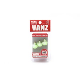 VANFOOK BA-1003 Area Fly Bead Head Afro Egg, #10 Chart & White