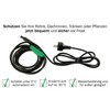 Cerres Frost Protection Heating Cable with Button Thermostat, Plant Heating
