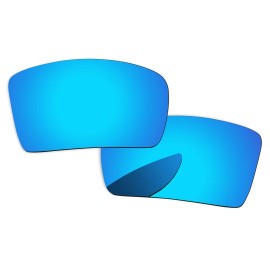 Oakley Lenslog Ice Blue Polarized Replacement Lenses For-Oakley Eyepatch 1 &2 OO9136