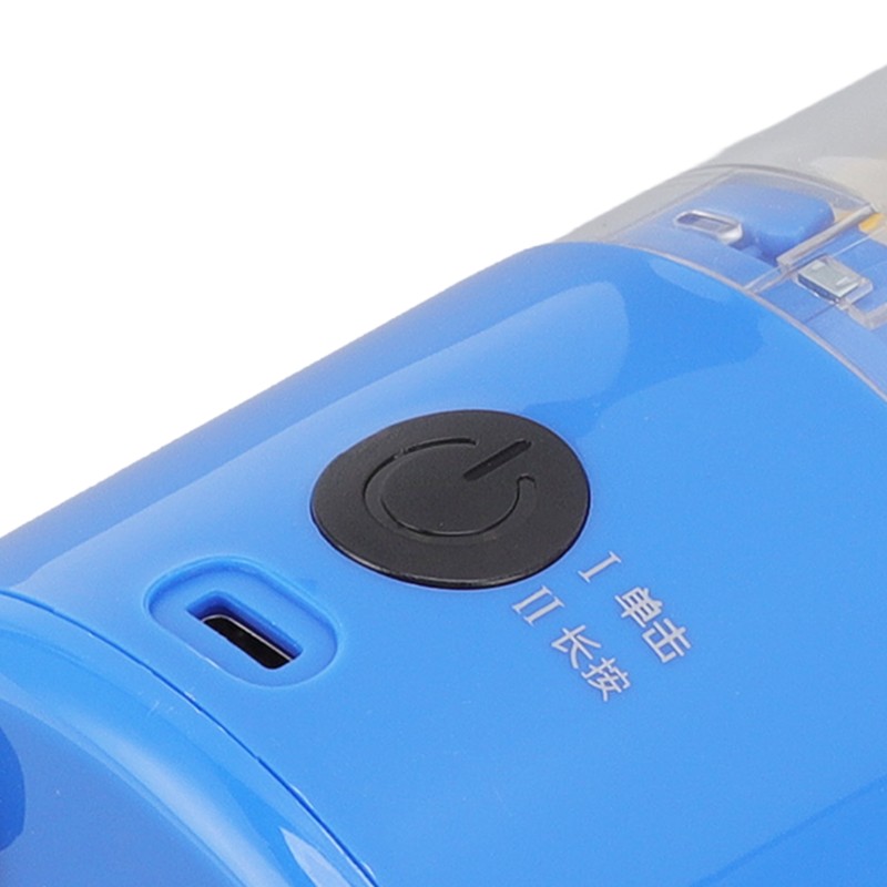 Egg Scrambler Blue Electric Food Grade Material Silicone Bottom Dishwasher