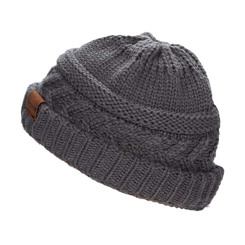 Rosoz 2 Pack Ponytail Beanie for Women,Winter Warm Beanie Tail