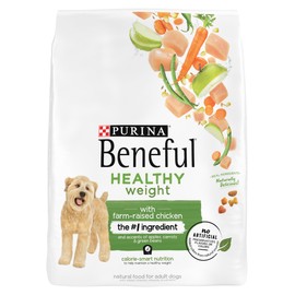 Purina Beneful Healthy Weight Dry Dog Food With Farm-Raised Chicken - (Pack of 4) 3.5 lb. Bags