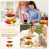 Honeydak 3 Tier Ceramic Fruit Bowl for Kitchen Counter Tiered