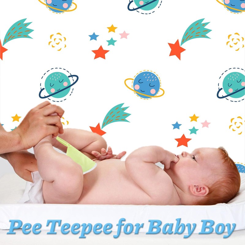 Pipi Teepee Baby Boy Solid Colour 12 Pieces Pee Teepee