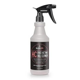 Suds Lab Marine HC Fast-Acting Hull Cleaner, Rust & Scum Waterline Remover, Pre-Polishing Boat Cleaner, 32 oz.