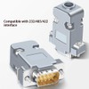 ANMBEST DB9 Solder Connector, 9PIN RS232 Terminal Adapter Breakout Board