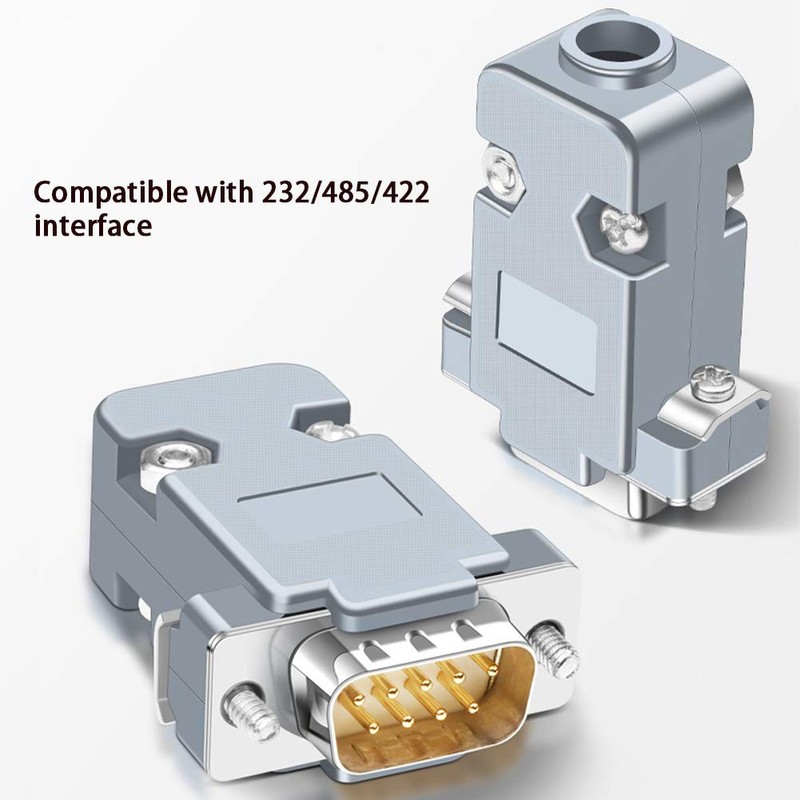 ANMBEST DB9 Solder Connector, 9PIN RS232 Terminal Adapter Breakout Board