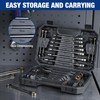 WORKPRO 22-Piece Ratcheting Wrench Set, Ratchet Combination Wrench Sets with