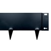 Wovar Lawn Edging Metal Black 24 x 106 cm Flexible