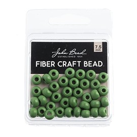 Fiber Craft Beads 18g/0.7mm Opaque Green Turquoise Used for DIY Jewelry Making Beads for Making Bracelets, Necklaces, Earrings and Rings
