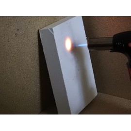 The Stove Wizard Soldering Goldsmith Jeweller's Extra Thick Heat Proof, Calcium Silicate, White Max Temp 1,000ºC, 2 Blocks 150 x 100 x 25mm