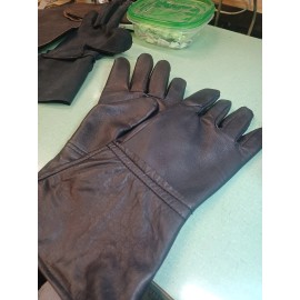 Glove City USA 1 Pair  Leather Large Gauntlets Gloves Made In USA